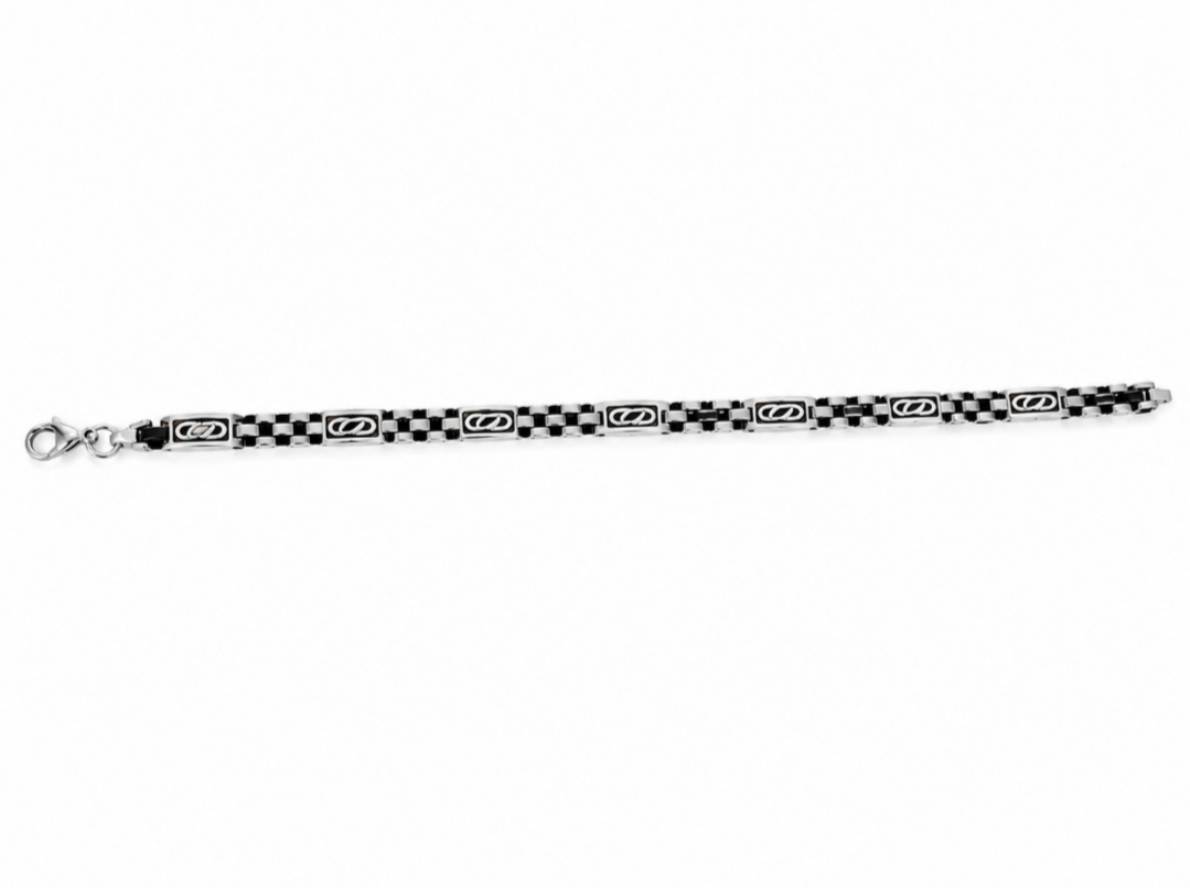Geometric Harmony Link Bracelet