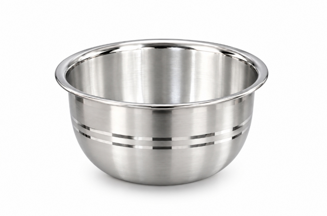 Aura Silver Utility Bowl